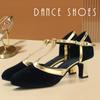 Dance Shoes Women's Standard and Latin Closed Latin Dance Shoes Women's 5CM Women's Salsa Latin Dance Shoes Tango