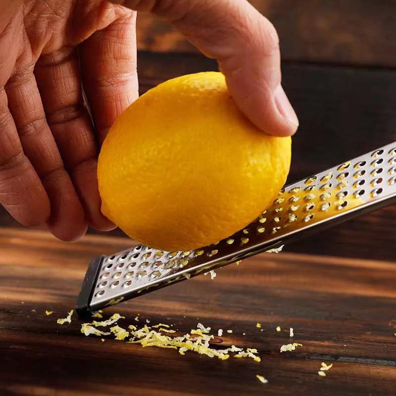 Kitchen Lemon Fruit Peeler Cheese Zester Microplane Grater Fruit Vegetable