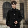 Coat Men's Spring and Autumn New High-end Wool Woolen Jacket Non-double-sided Woolen Cashmere Winter Clothing