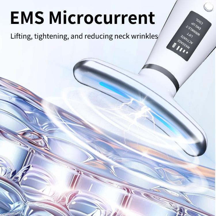 Новый прибор для красоты шеи Ice Neck Массажер для ухода за шеей Подтягивает и разглаживает носогубные складки Инструмент для красоты