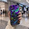 Чехол для телефона Хэллоуин Дом с привидениями Череп Тыква для iPhone 16 15 14 Pro Max 13 12 11 Mini Рамка с волнистым краем