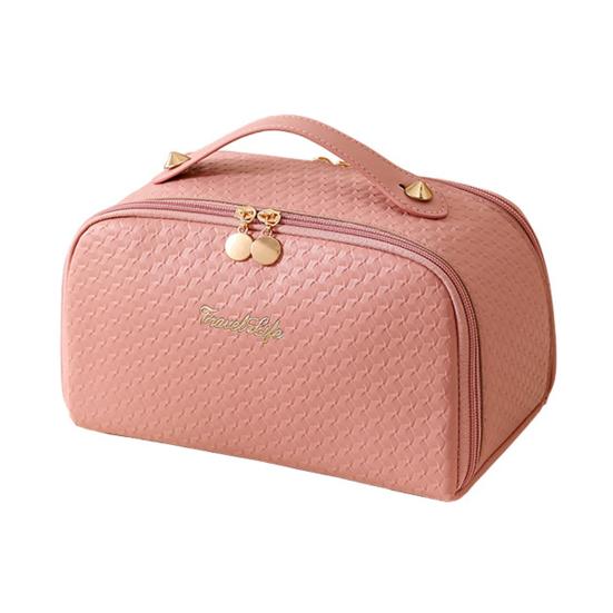 Дорожная косметичка женская водонепроницаемая органайзер для косметики с верхней ручкой косметичка с влажным отделением для деловых поездок отпуска