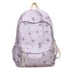 Bow Print Student Schoolbag Large Capacity Backpack Women's Computer Backpack