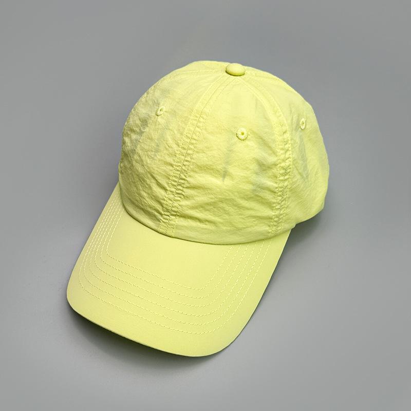 Solid Color Sports Quick-Drying Baseball Cap Men'S And Women'S Casual Sunshade Multi-Color Breathable Outdoor Cap