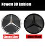 Logo Star Badge Car Front Grill LED Emblem Light For Mercedes Benz A B C E S CLA  GLA ML GL W205 W117 W176 W212 W207