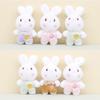 Adorable Plush Bunny Keychain Stuffed Toy 4 Inch Wedding Toss Doll Wholesale
