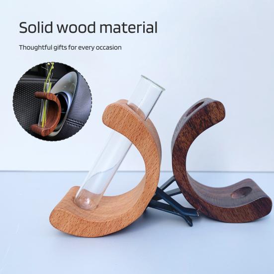 Мини-ваза для цветов Украшение на воздуховод автомобиля Гладкий край без заусенцев Легкая установка