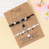 Schoolgirl Girlfriend Friendship Bracelet Handwoven Alloy Adjustable Couple Bracelet