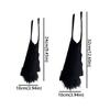 Upside Down Felt Bat Hanging Ornament Realistic Gothic Halloween Bat Pendant Decorative 3D Wing Bat Branch Hanging Decor