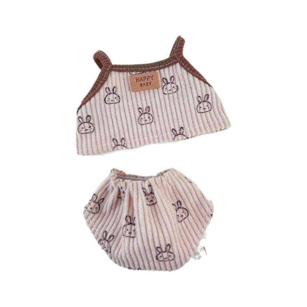 Одежда для куклы 20 см Разноцветный головной убор для куклы Набор платьев Аксессуары для куклы Игрушка Хлопковая мягкая кукла