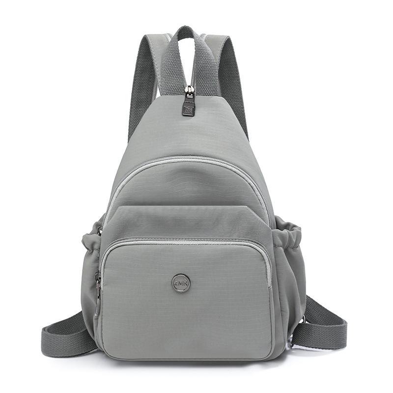 Multi-back Chest Bag Women's Multi-functional Backpack Lightweight Shoulder Bag