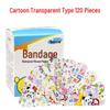 Водонепроницаемые милые корейские мультяшные пластыри для женщин, девочек и детей - дышащие и гемостатические