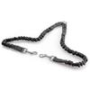 No-tangle Triple Coupler Dog Bungee Walking Leash Lead Rope Strap Black(1pc, Black)