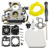 Ремонтный комплект карбюратора для Husqvarna 235 236 240 235E 240E, воздушный и топливный фильтры, шланг, груша подкачки, прокладка, запчасть для бензопилы