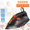 2500W Steam Iron for Clothes 4 Level Adjustable Vertical Electric Irons Travel Ironing Steamer
