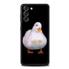 Cartoon Doubt Duck Phone Case For Samsung Galaxy S23 Ultra S22 S21 S20 FE 5G S10 S10E S9 S8 Plus Note 20 Silicone Cover Bumper
