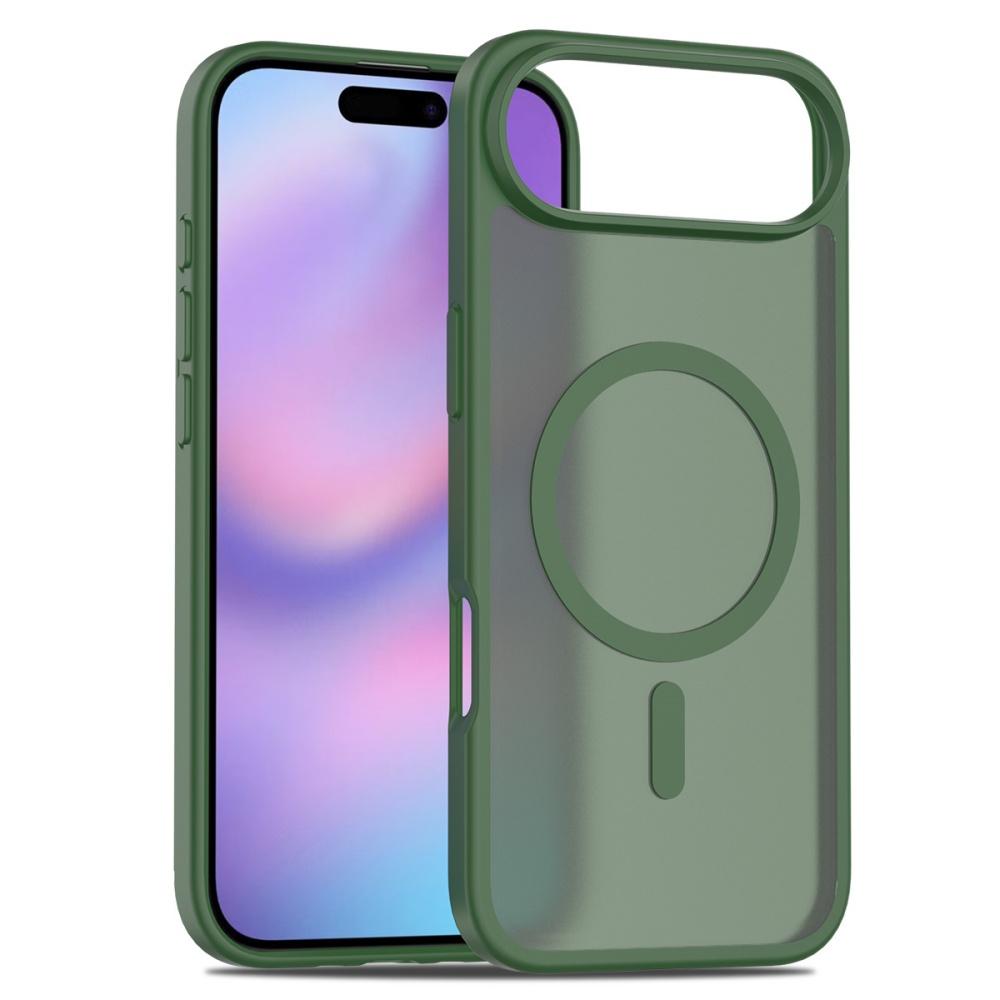 Matte For Magsafe Magnetic Case For iPhone 17 Air 16 15 14 13 12 11 Pro Max Plus SE4 16e Mini Wireless Charge Hard Armor Cover
