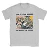 Мужские футболки The Stone Roses She Bangs The Drums из чистого хлопка, смешные футболки с коротким рукавом и круглым вырезом для вечеринок