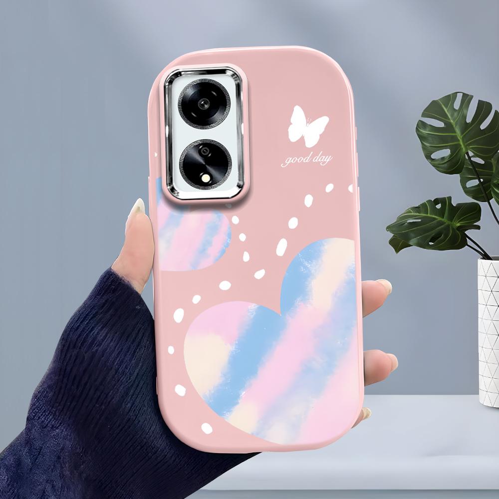 Solid Color Silver Edge Lens Soft Liquid Silicone Shockproof Phone Case for iPhone Samsung Huawei Honor Xiaomi Redmi OPPO Realme Vivo Infinix Tecno