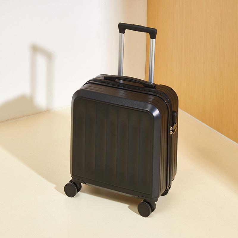 Lightweight Carry-On Luggage with Silent Wheels & Combo Lock for Students & Women