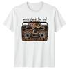 Music Feeds The Soul Unisexs TShirt Retro Boombox Music Lover