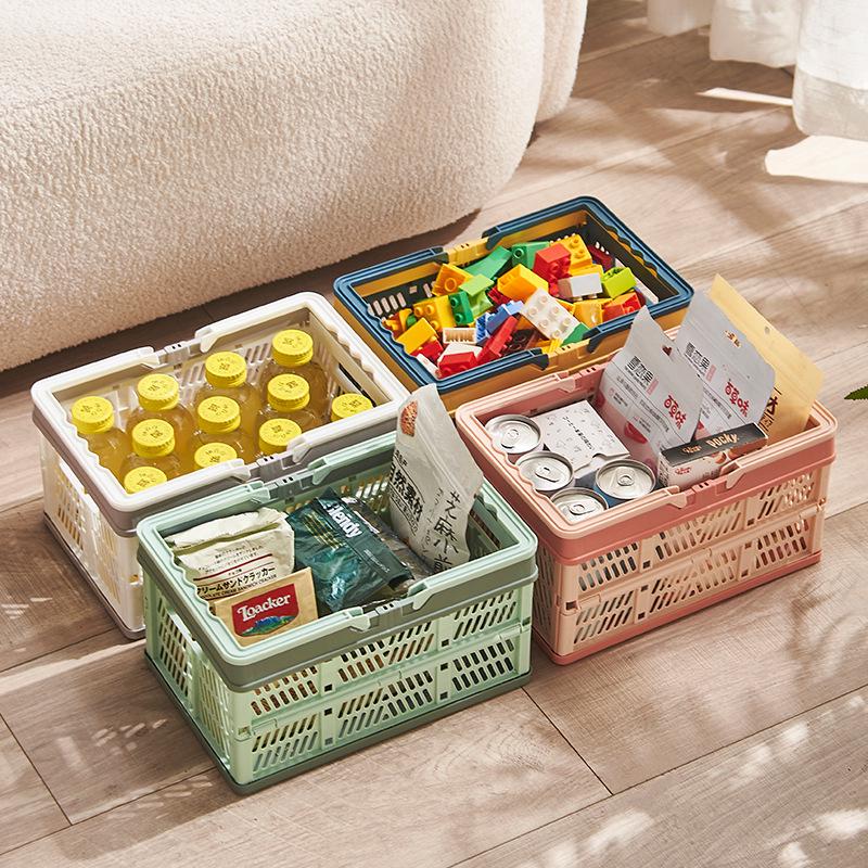 Складная многофункциональная корзина для хранения для кухни, покупок и пикника