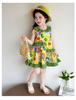 Girl's countryside style flower flower sleeveless dress, lace vest dress, thin and cool summer outfit, baby's sweet and stylish