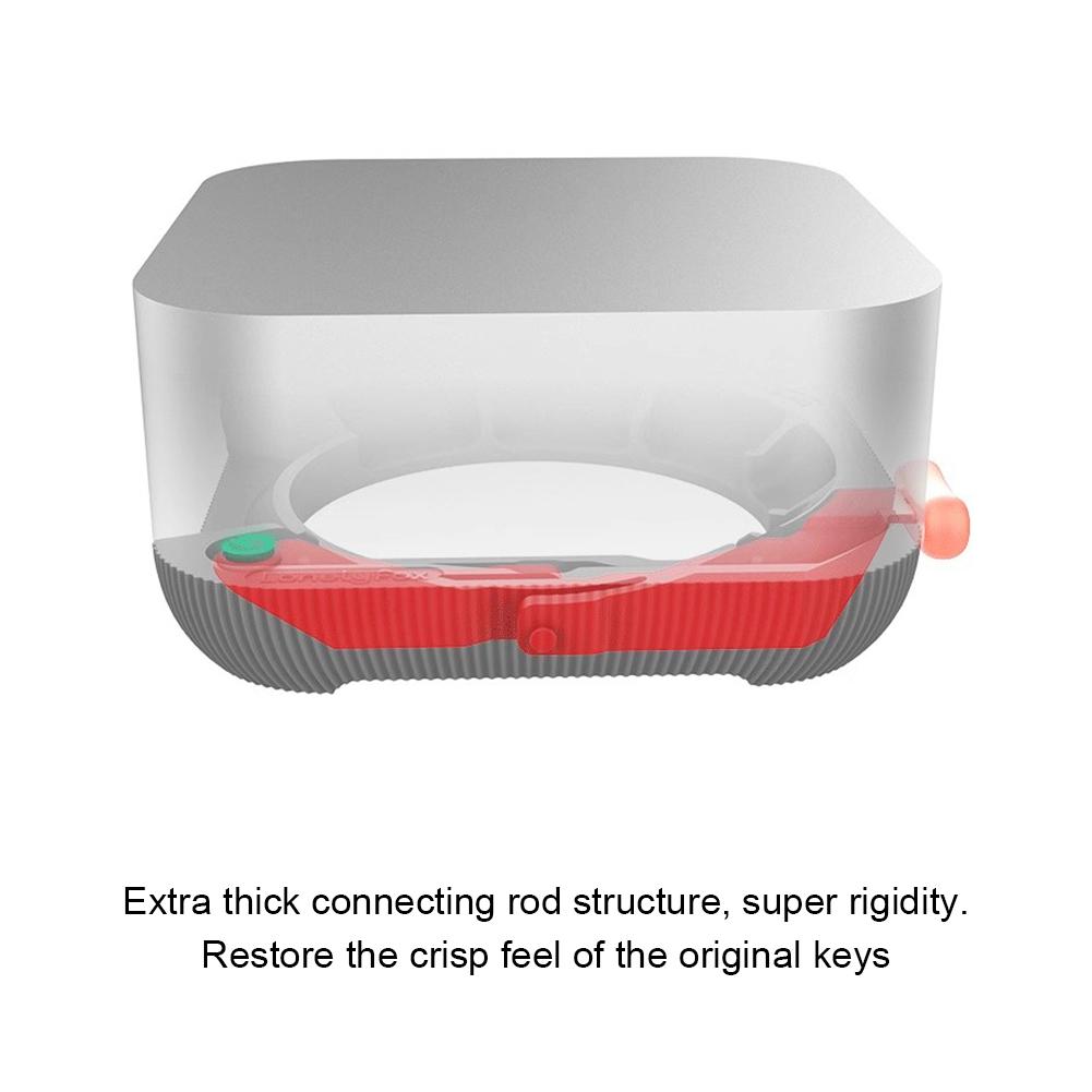 3D-печатная подставка для Mac Mini M4 с кнопкой питания в виде эмодзи, креативная охлаждающая база, улучшенный дизайн воздушного потока, милый колпачок для клавиши с выражением