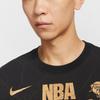 Nike НБА Оклахома-Сити Тандер Свитшот с круглым вырезом Удобный Универсальный Пуловер Со спущенным плечом Футболка с коротким рукавом Мужские футболки IU3076-010