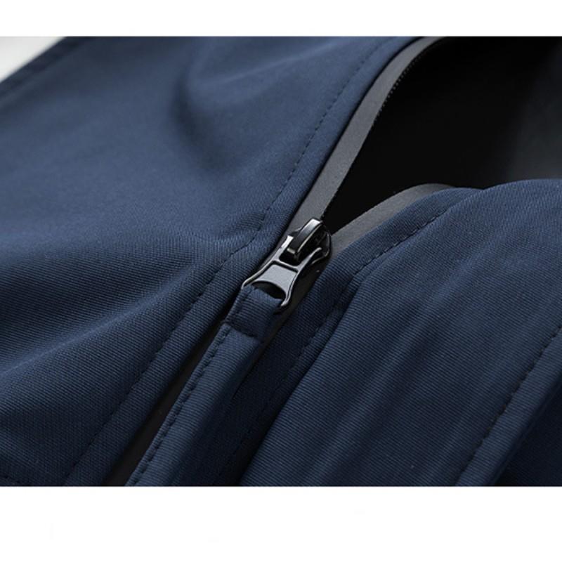 Мужская весенняя новая модная куртка-карго с капюшоном, повседневная свободная куртка соответствующего цвета