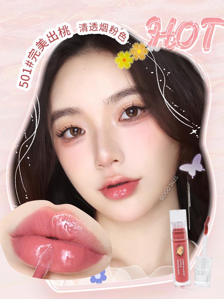 Gogotales Gogo Dance Water Light Sweet Блеск для губ GT375 - Увлажняющий и питательный блеск для губ с зеркальным сиянием для женщин