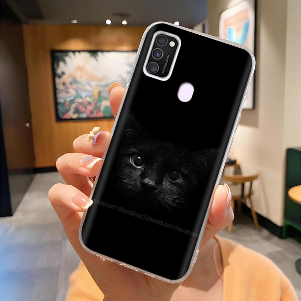 Для Samsung Galaxy M21 M31 Чехол Мягкий ТПУ Мягкий Силикон Модный Чехол для Телефона Для Samsung M21 M31 Funda Роскошная Задняя Крышка Coque Para