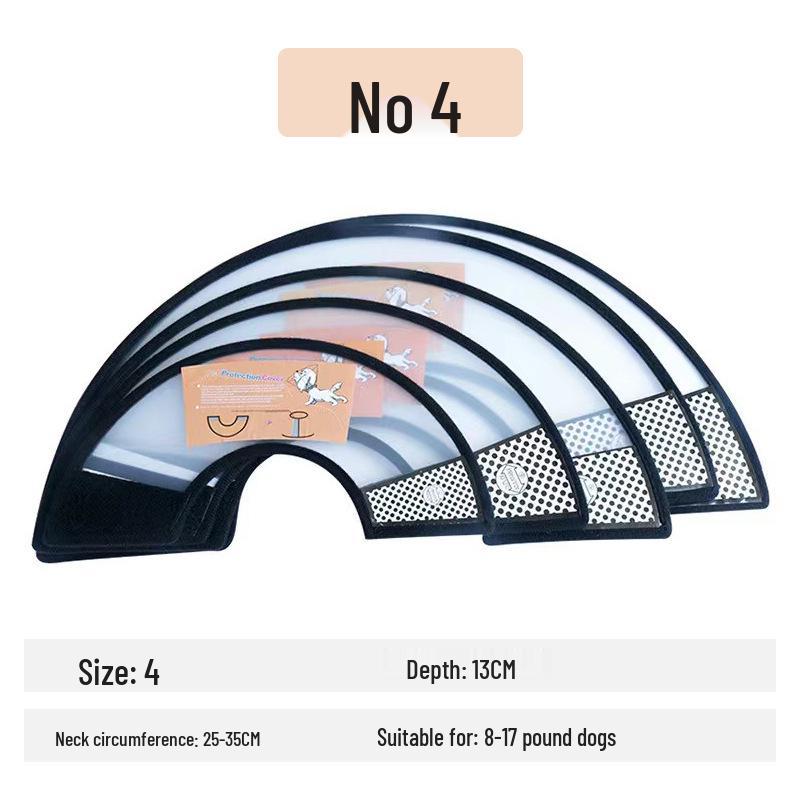 Елизаветинский воротник для питомца: Защитный щиток для головы для груминга и купания собак и кошек, против царапин и укусов.