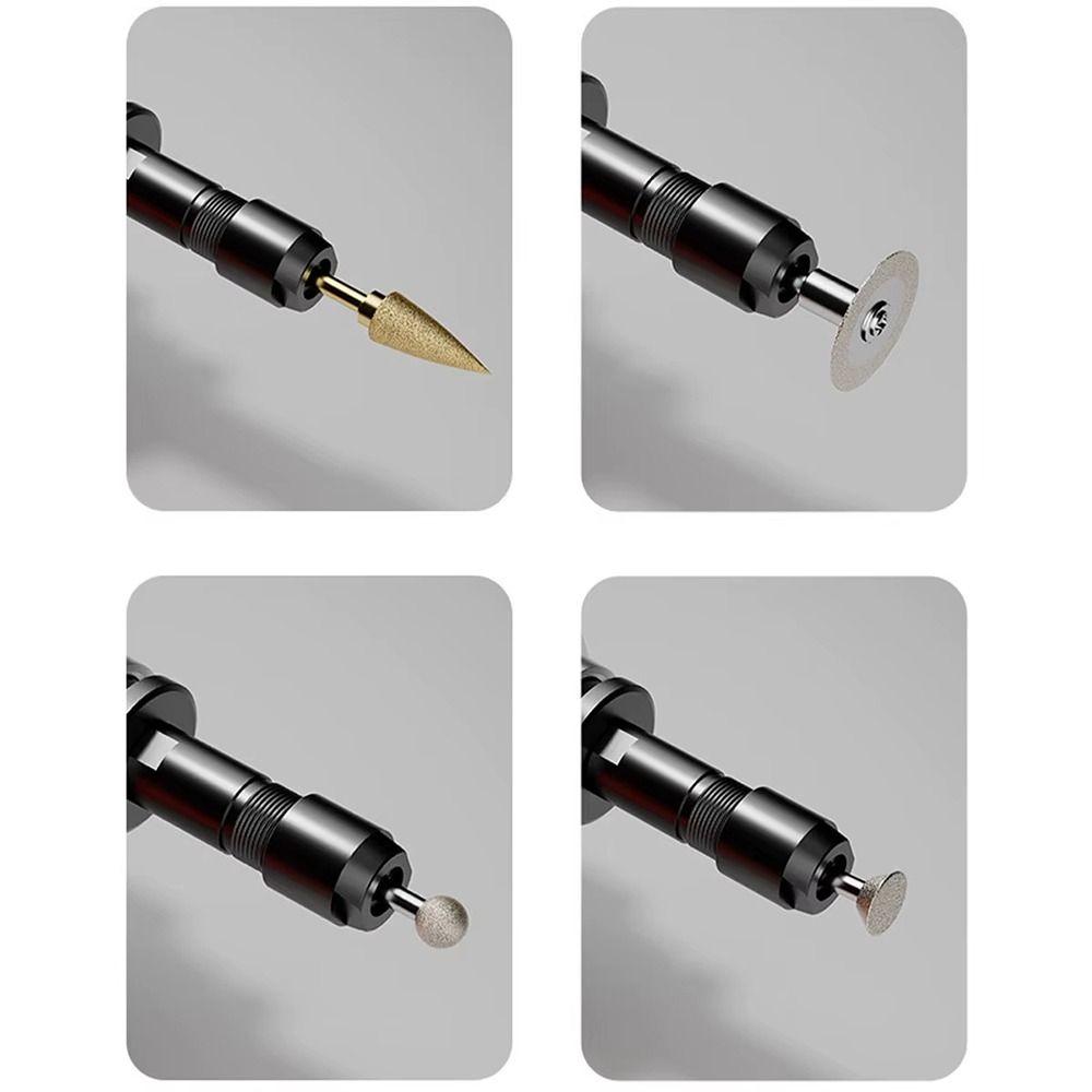 1 шт. Переходники с резьбой для прямой шлифмашинки Модифицированный патрон-адаптер 6/3 мм для угловой шлифмашинки типа 100