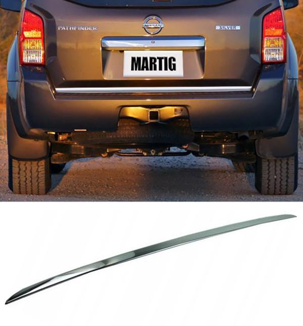 Nissan Pathfinder - Chrome Trunk Trim - Tailgate Accent - Premium Car Rear Detail - Shine Enhancer KLAPA