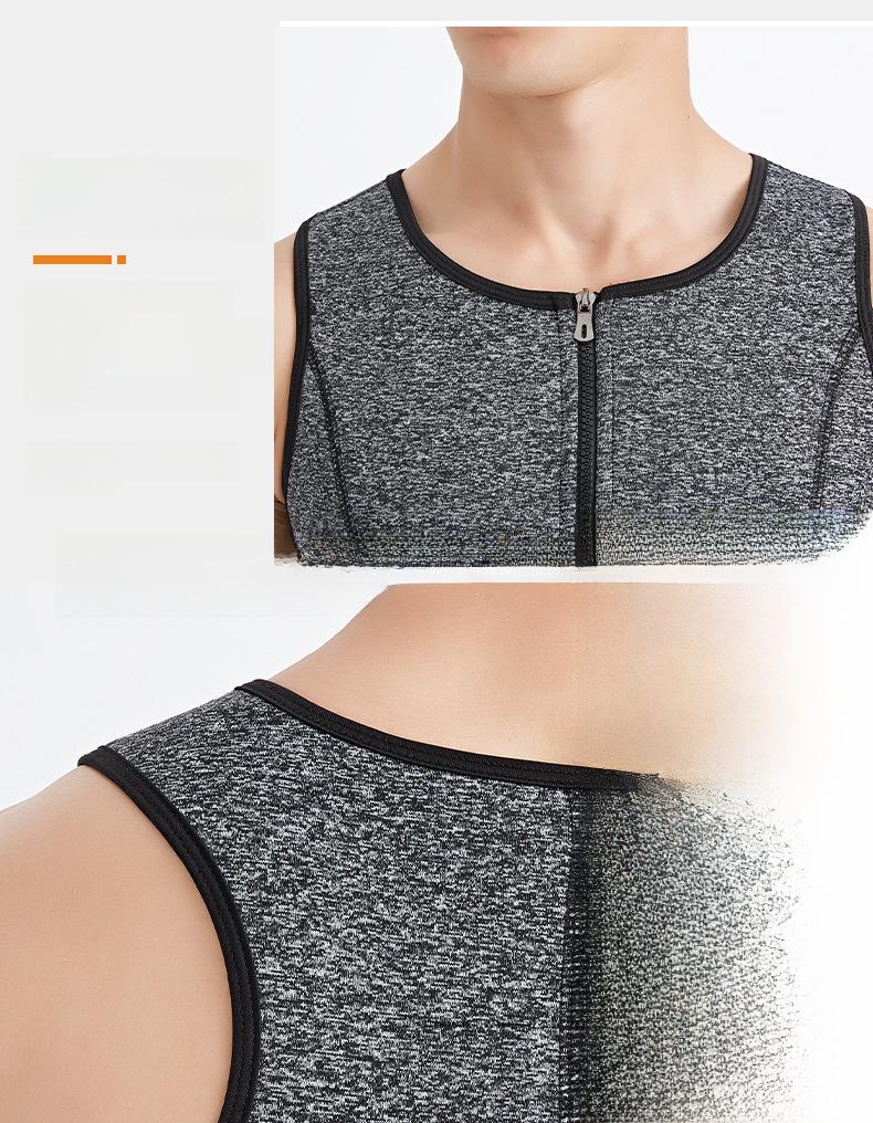 Men's Neoprene Sweat-Enhancing Fitness Shapewear Tights