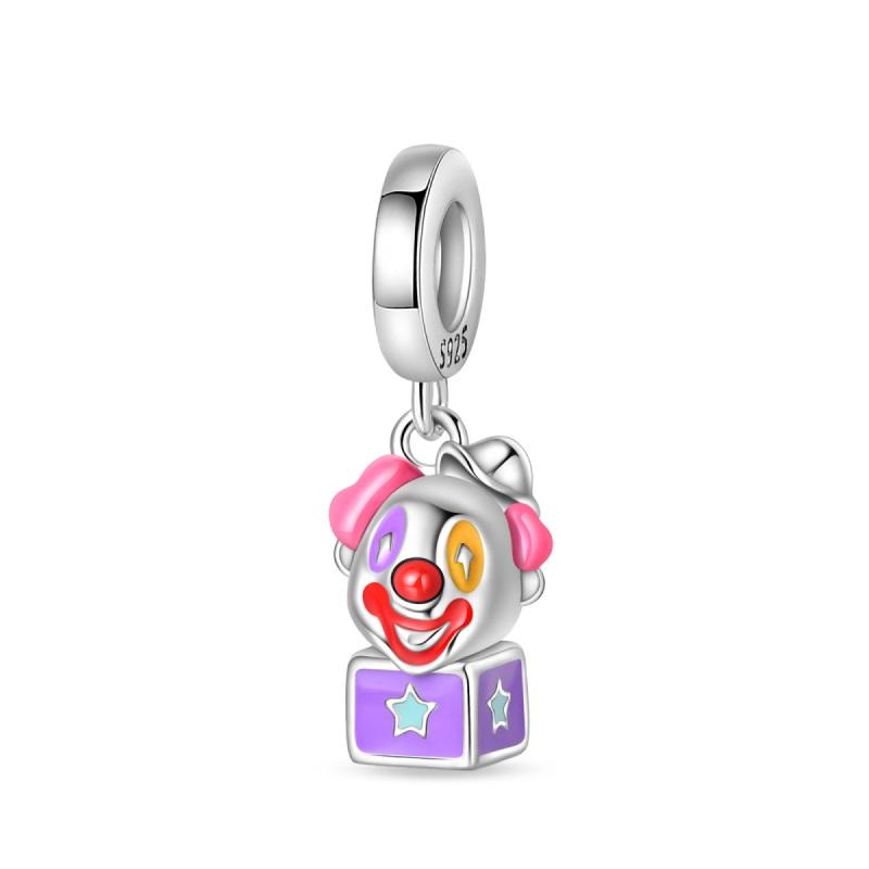 925 Silver Heart-Shaped American Flag Statue of Liberty Butterfly Charms Beads Fit Qikaola 925 Bracelets DIY Jewelry