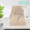Хлопковое одеяло под телевизор Verra Home Holly, 150х200 см, бежевое