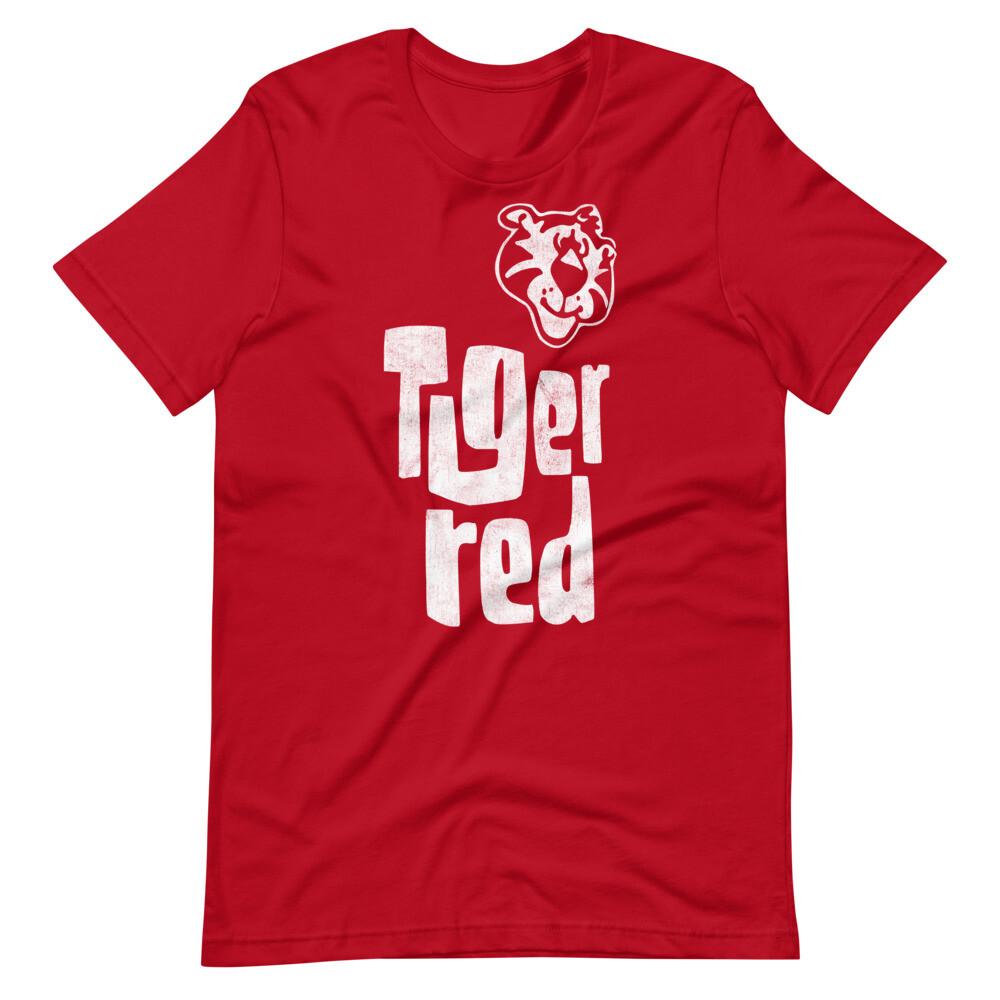 TIGER RED CREAM SODA Drink Tee Shirt Short-Sleeve Unisex T-Shirt