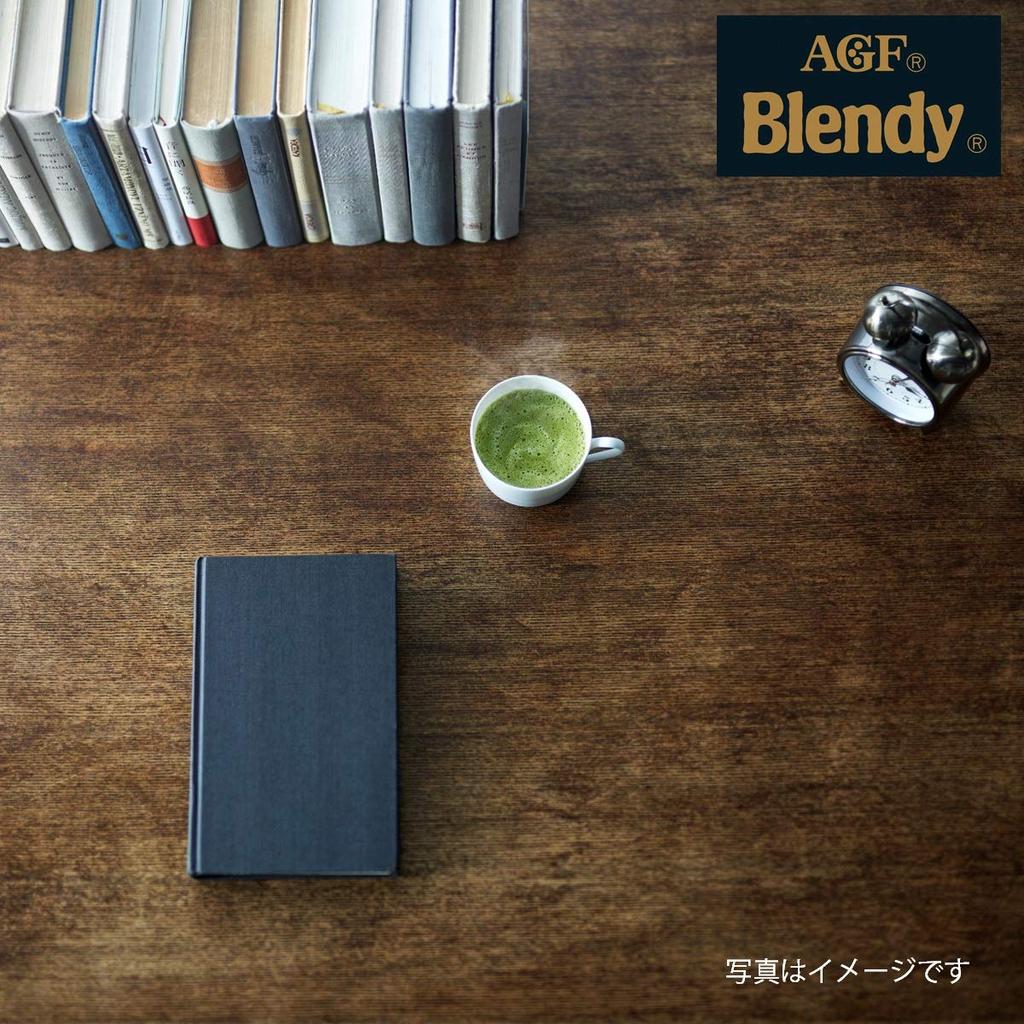 AGF Blendy Маття Иппуку 4 стика x 6 коробок граммы (Без молока) [Порошок матча] [Без сахара] 7.5 (х 24)