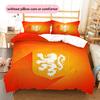Netherlands Pattern Bedding Quilt Set  Home Decoration  Gift (1 * duvet cover + 2 * pillowcase  without core)