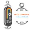Necklace for Mi Band 8 Pendant Chain Buckle for Xiaomi Band8 Hanging Metal Chain Neck Strap Stainless Steel Pendant Bracelet