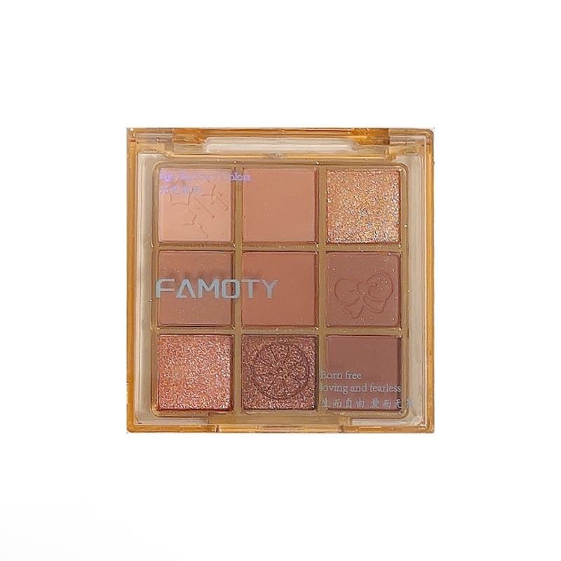 Палитра теней для век Color Highlight: с шиммером, глиттером, матовые, люминесцентные