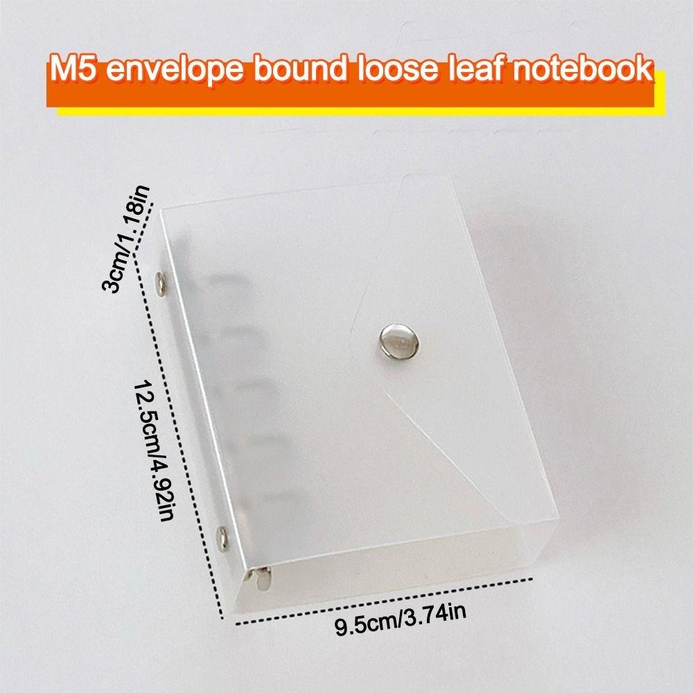 Канцелярские принадлежности Блокнот на кнопке M5/A7 Держатель для фотокарточек Подарочный блокнот с отрывными листами для студентов