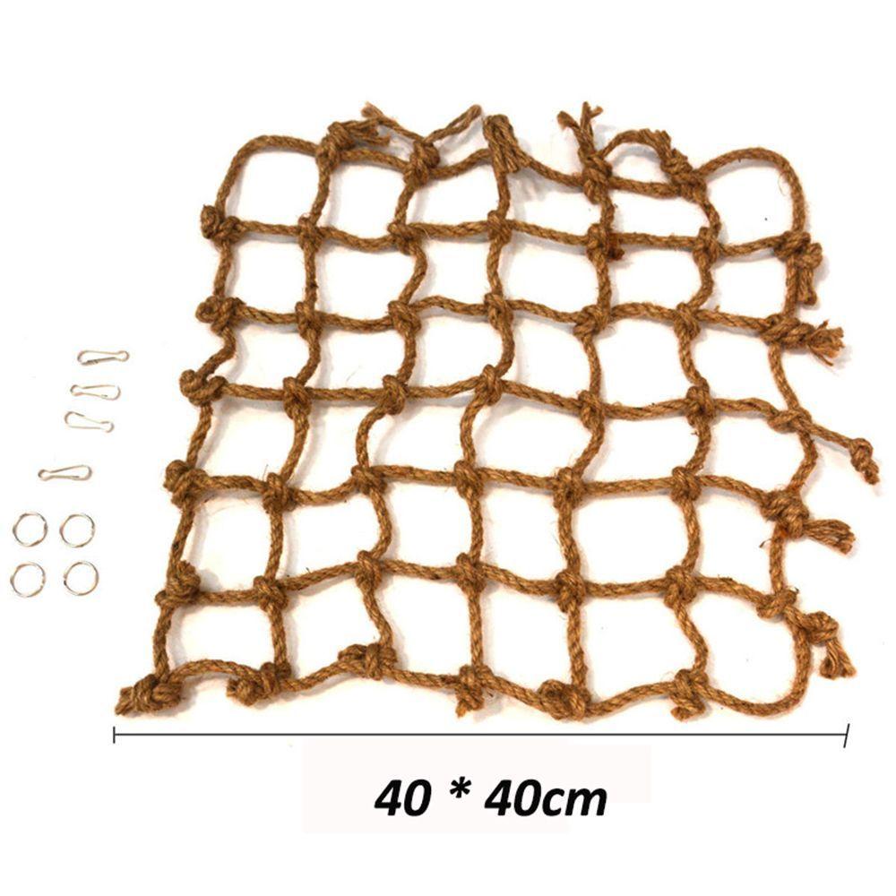 Birds Supplies Parrot Swing Climbing Rope Net Hammock Hanging Rope Ladder
