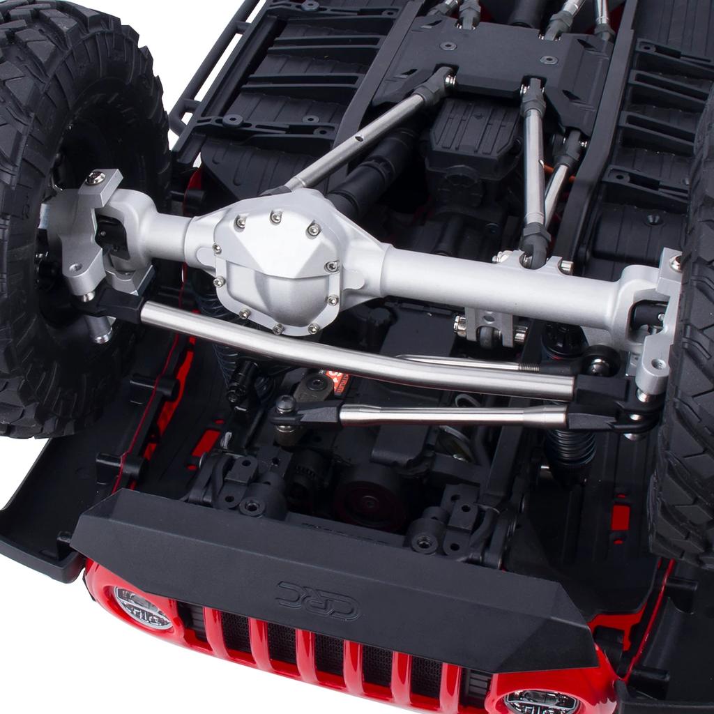 Алюминиевая цельная конструкция Передний Задний Смещение Прямой Мост Комплект для 1/10 RC Краулера Axial SCX10 II VS4-10 Рок Траки Запчасти