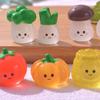 Cute Simulation Luminous Vegetables Mini Fake Vegetables  Home Kitchen Decorations