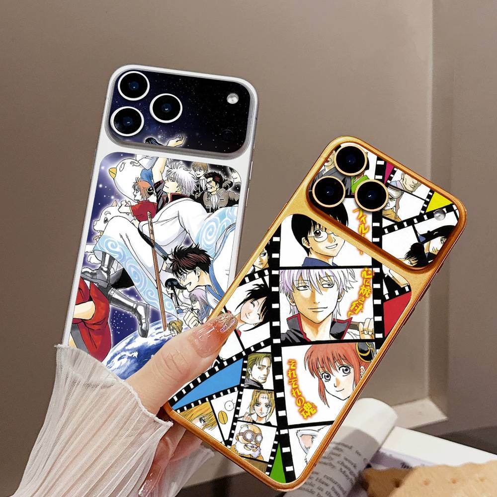 Смешная Аниме GINTAMA Защитная задняя наклейка-пленка Для IPhone 17 Pro 17 Pro Max