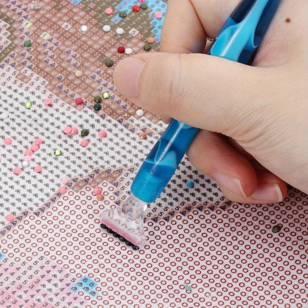 5D DIY Алмазная ручка для точечной вышивки Набор ручек для точечной вышивки из смолы Аксессуары Многофункциональный инструмент для точечной вышивки