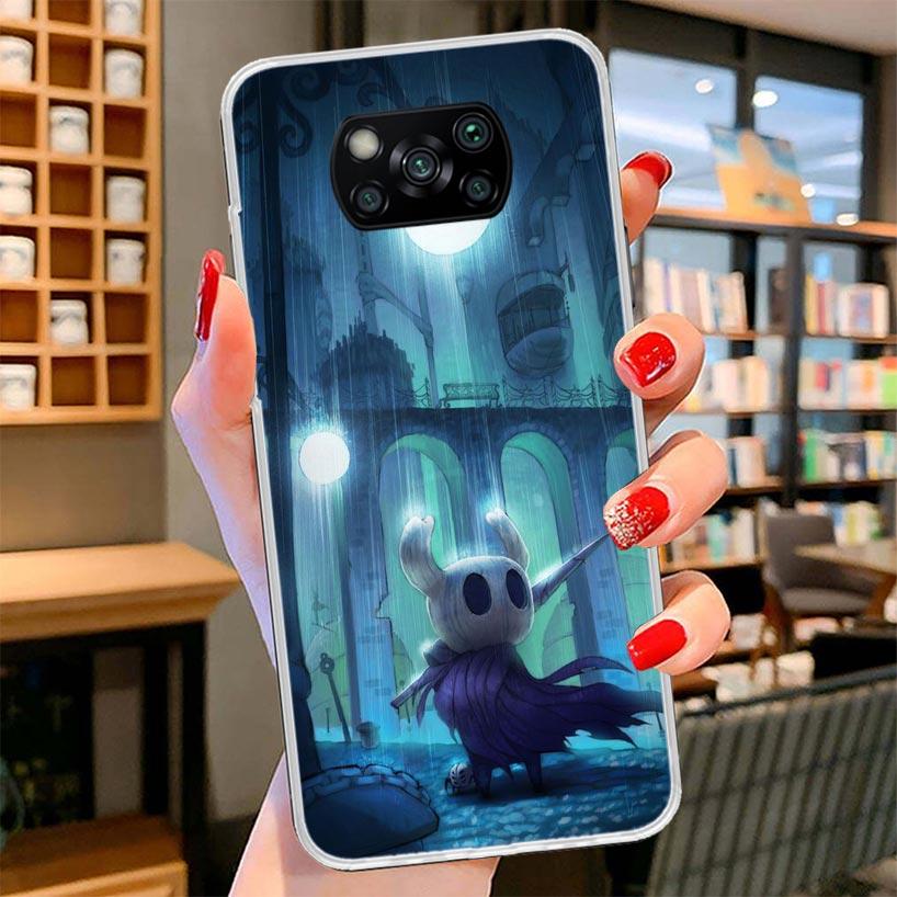 Hollow Knight Cartoon Cover Phone Case For Xiaomi Poco F7 Ultra X7 X6 X5 Pro M7 Redmi 15C 15 13C 13 12C 12 10C 10 9A 9C 9T 9 She